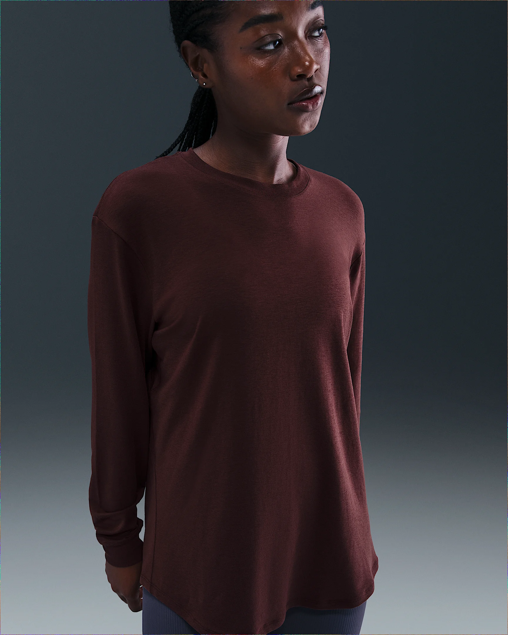 Nike One Relaxed Women's Dri-FIT Long-Sleeve Top - 1