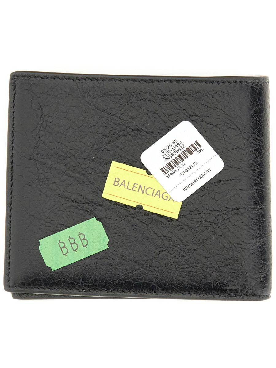BI-FOLD CASH LEATHER WALLET - 2