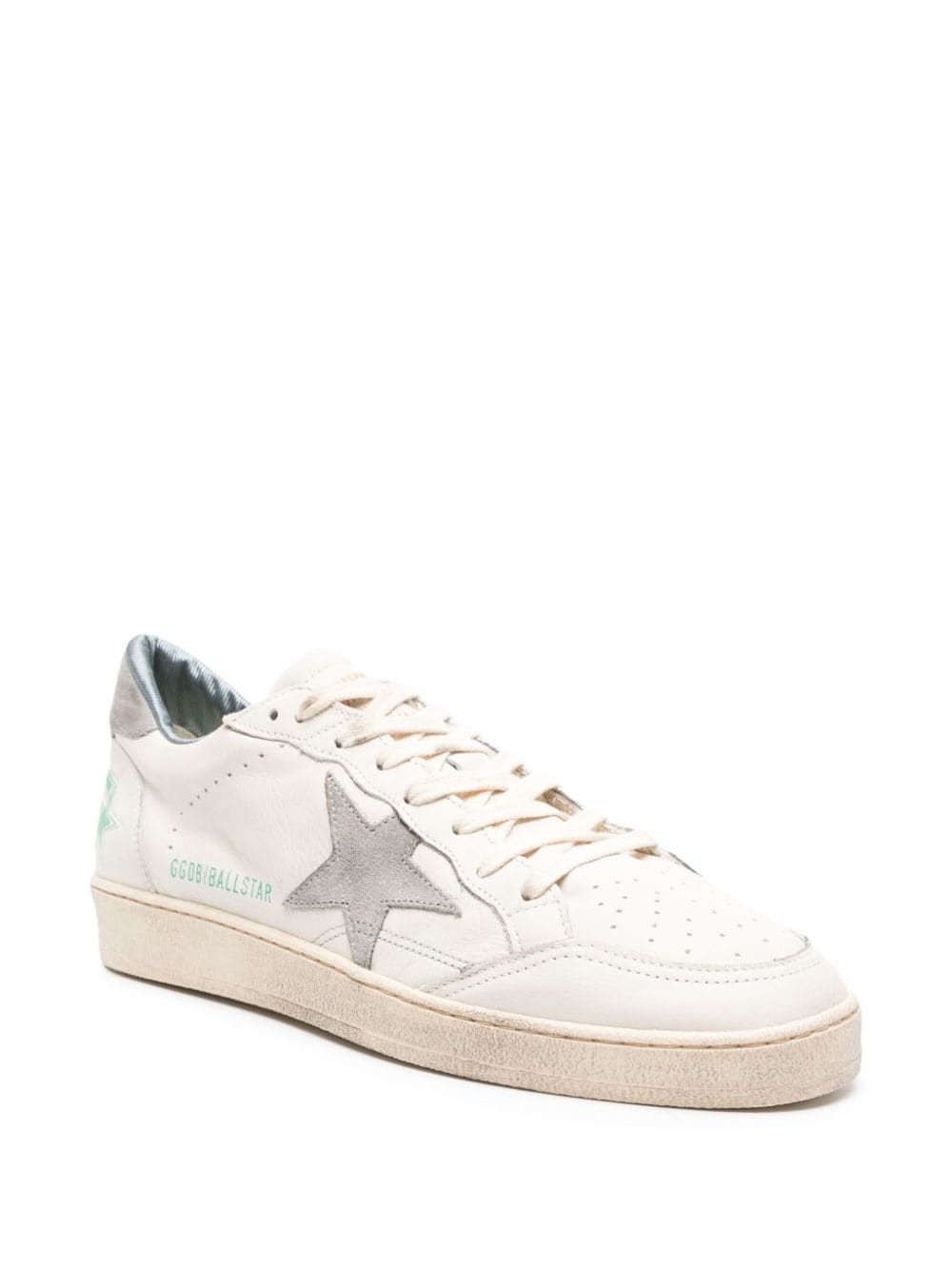 Ballstar star-patch leather sneakers - 2