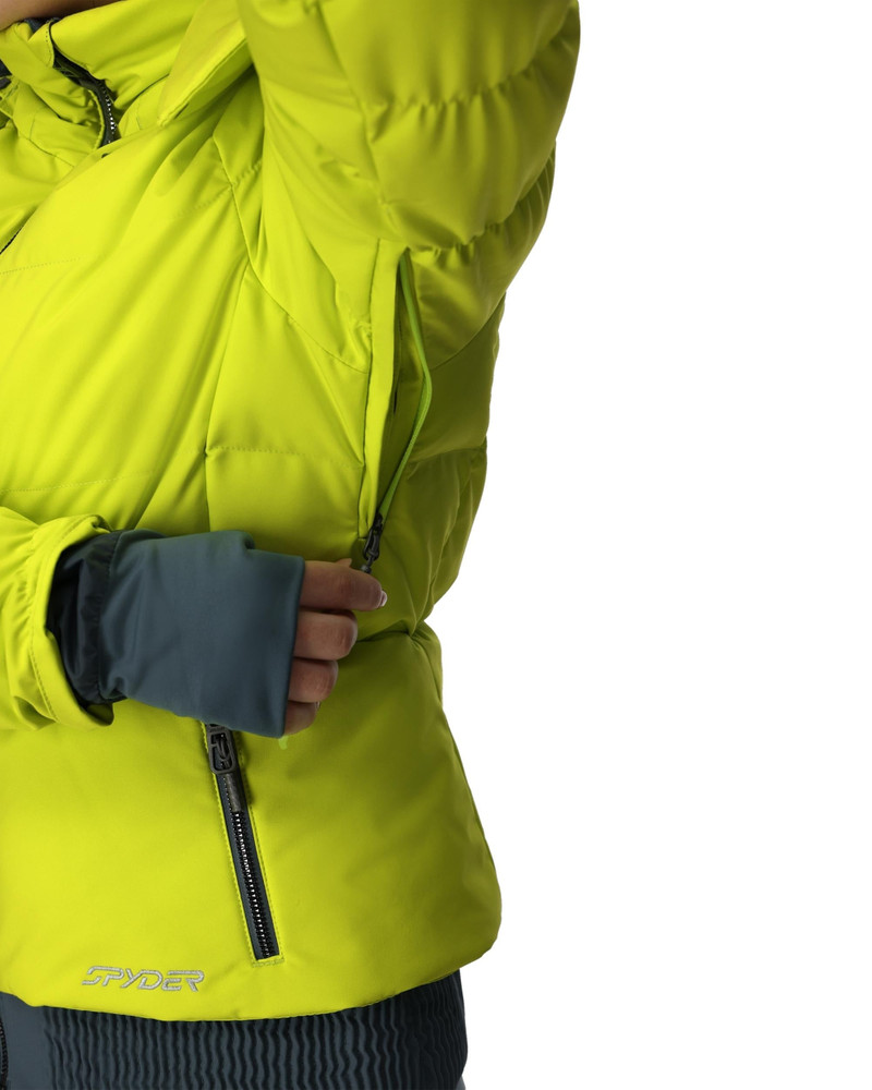 SPYDER Womens Haven Jacket - Lime outlook