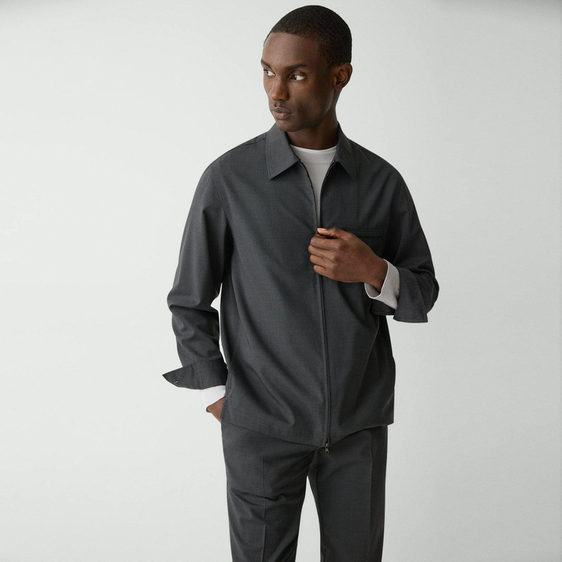 Shirt Jacket in Motion Wool 2