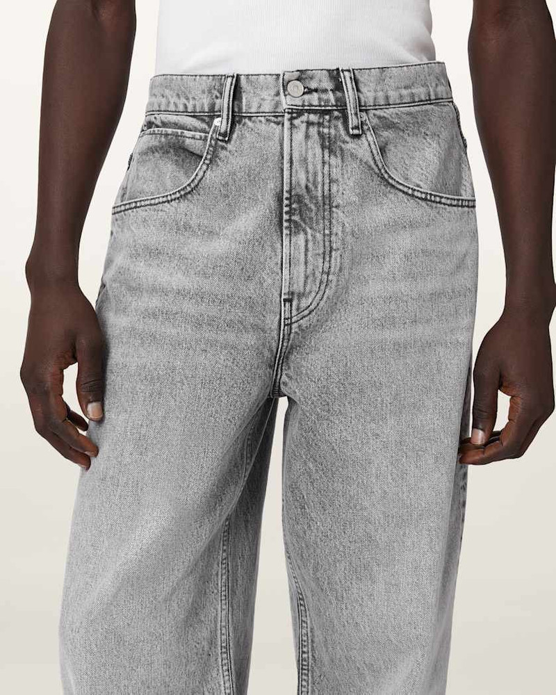 RIVET RELAXED FIT DENIM JEANS 4