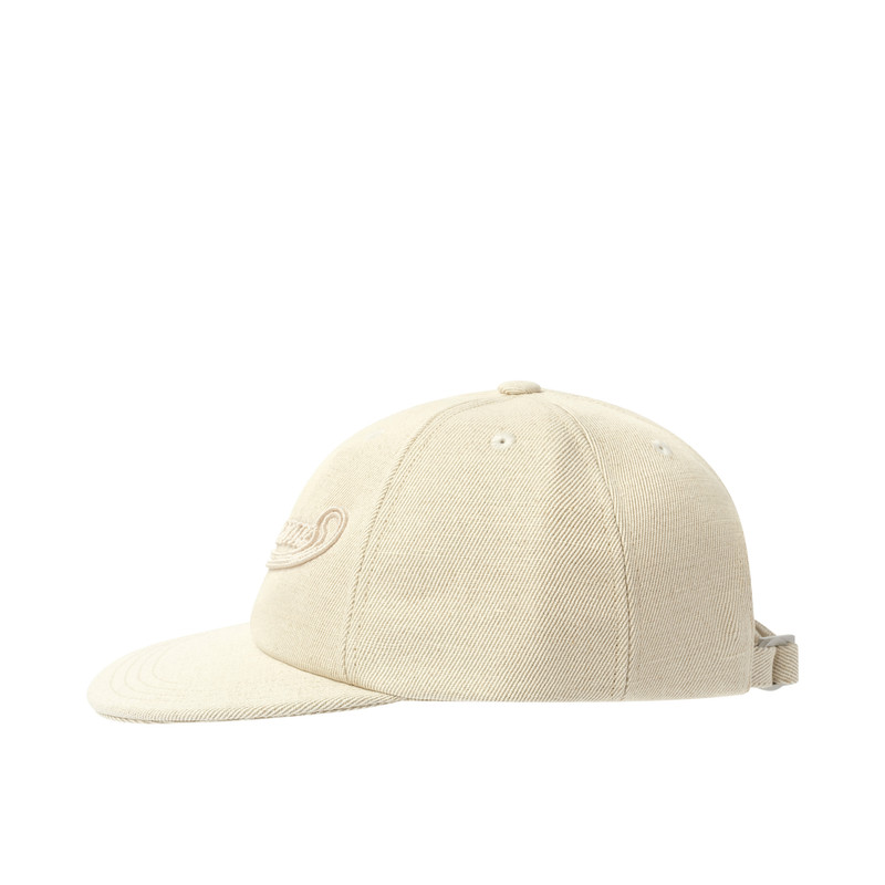 JACQUEMUS La Casquette Baseball Cap in Off White outlook