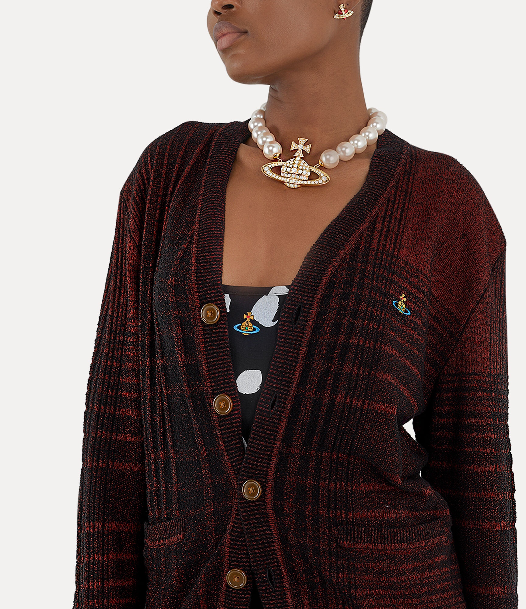 CHECK CARDIGAN - 6