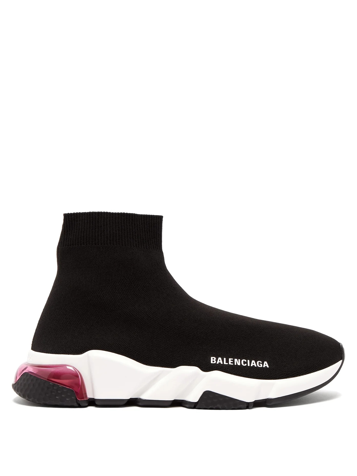 Speed bubble-heel high-top sock trainers - 1