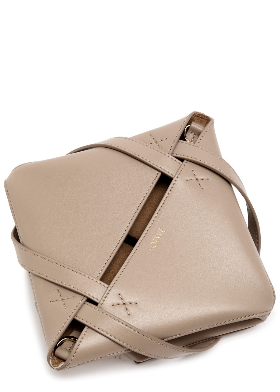 Loewe Puzzle Fold Mini Leather Tote - 7