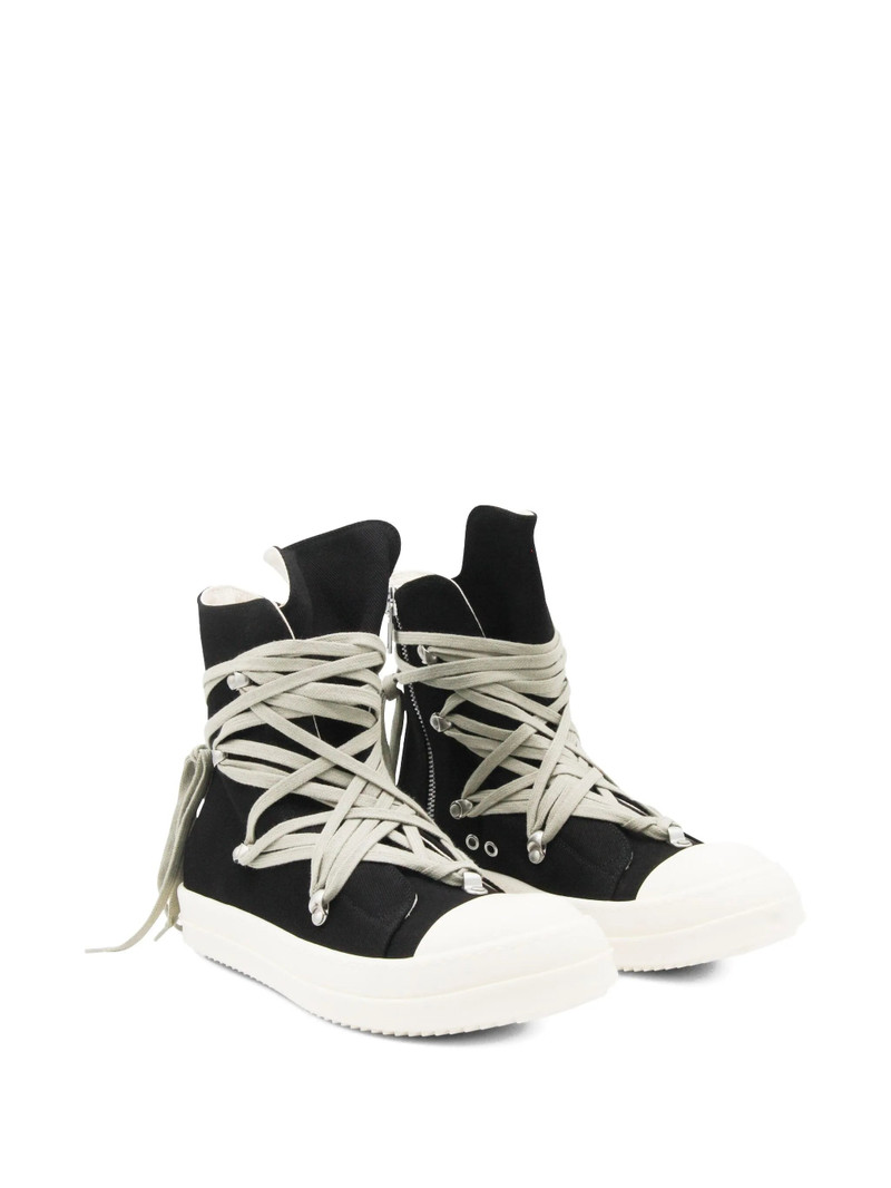 Rick Owens DRKSHDW LACE-UP HI-TOP SNEAKERS outlook