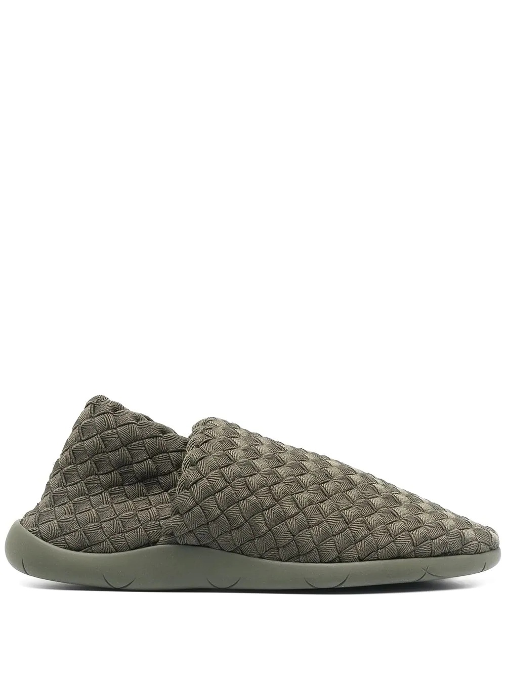 Intrecciato slip-on sneakers - 1