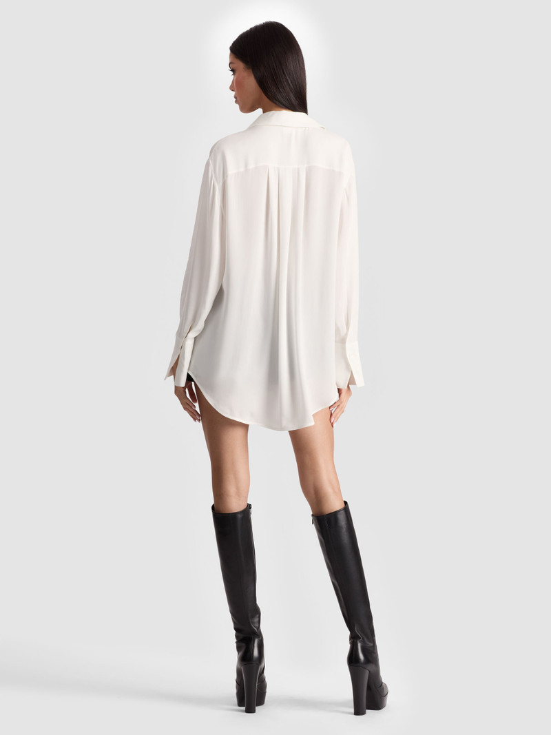 Alice + Olivia FINELY OVERSIZED BUTTON DOWN outlook