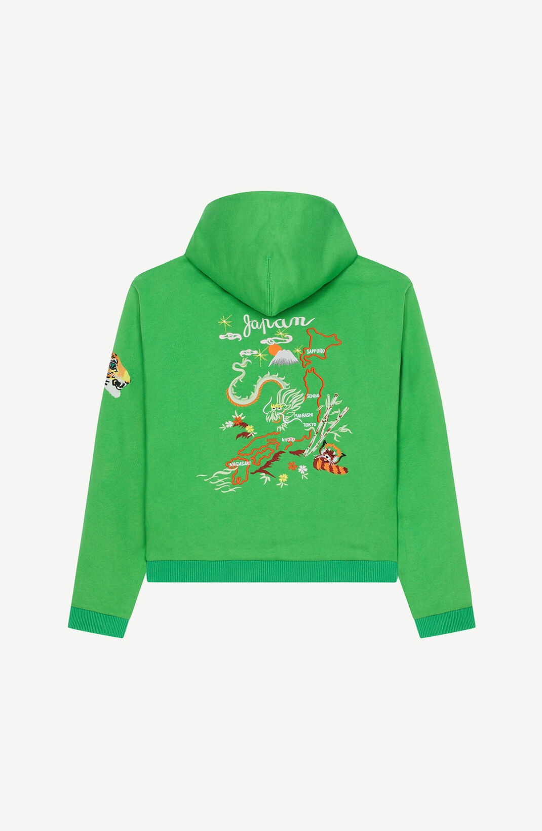 'France-Japan' reversible hooded sweatshirt - 3