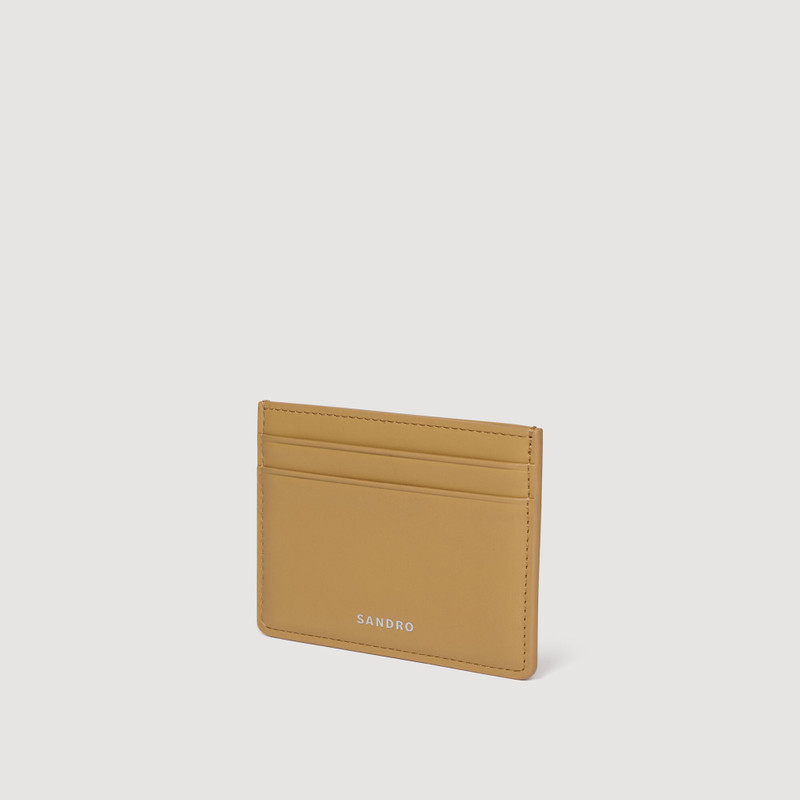 LEATHER LOGO CARD HOLDER 4