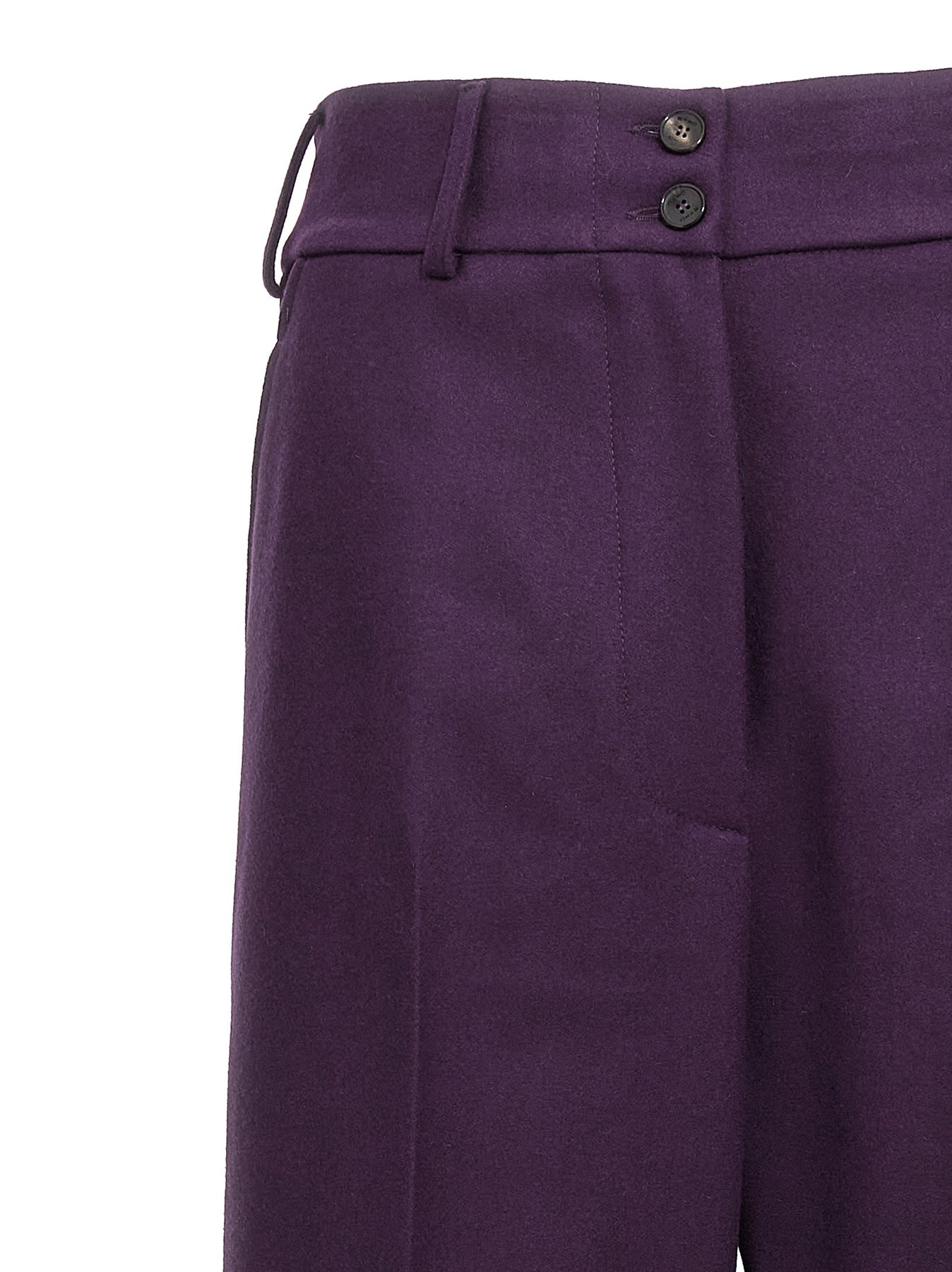 Wool Pants Purple - 3