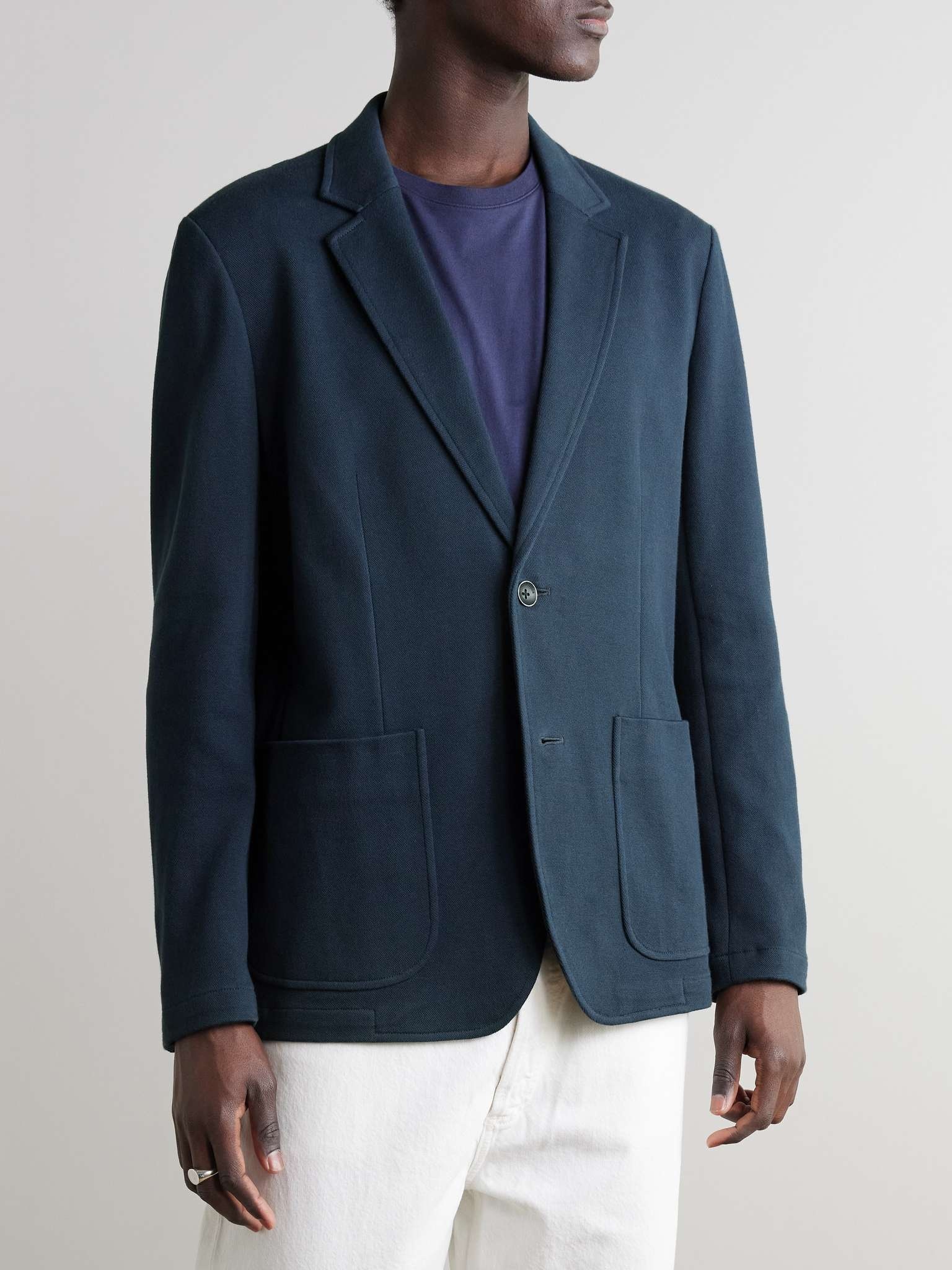 Butler Cotton-Blend Piqué Blazer - 3