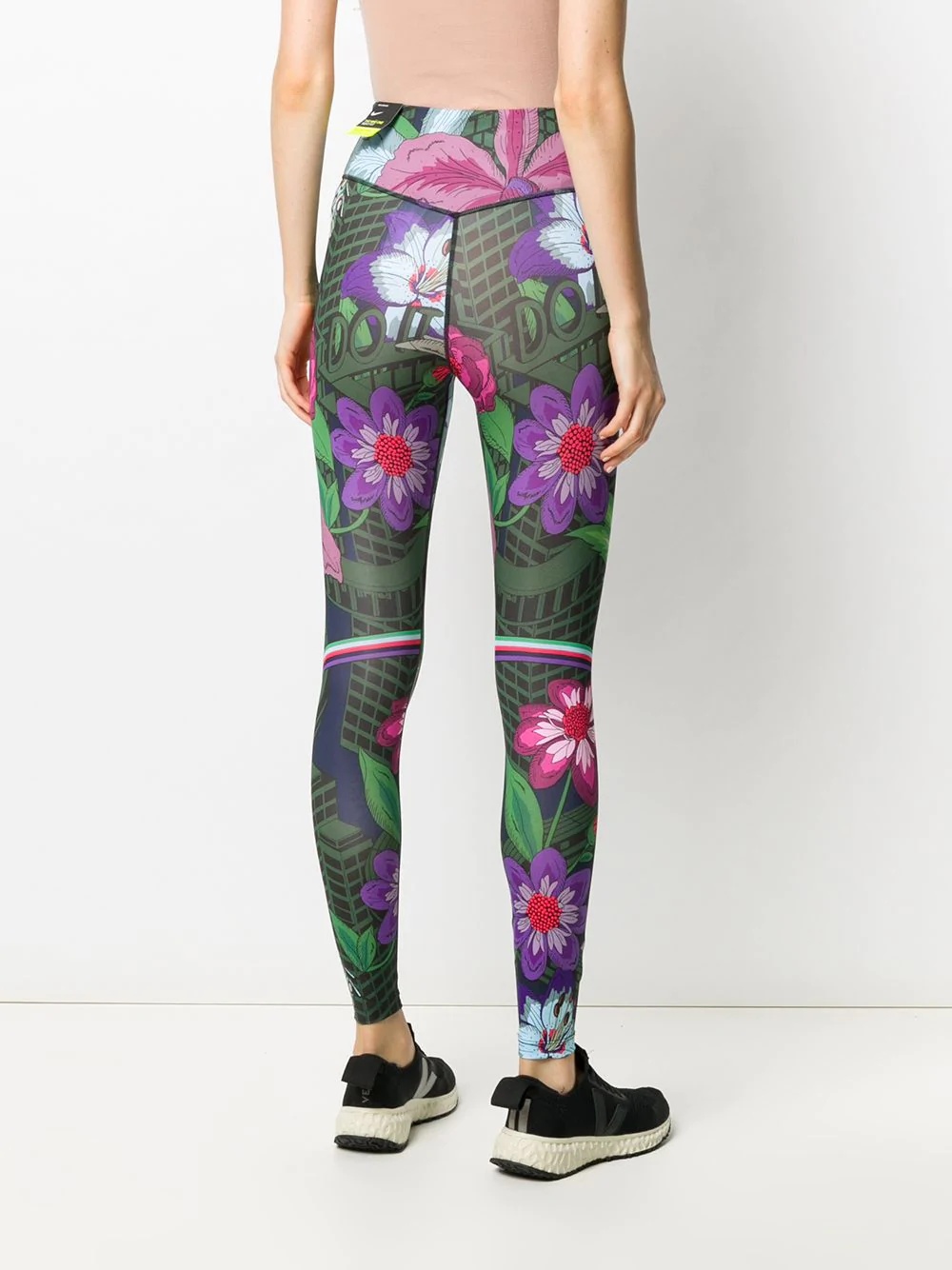 Icon Clash floral-print leggings - 4