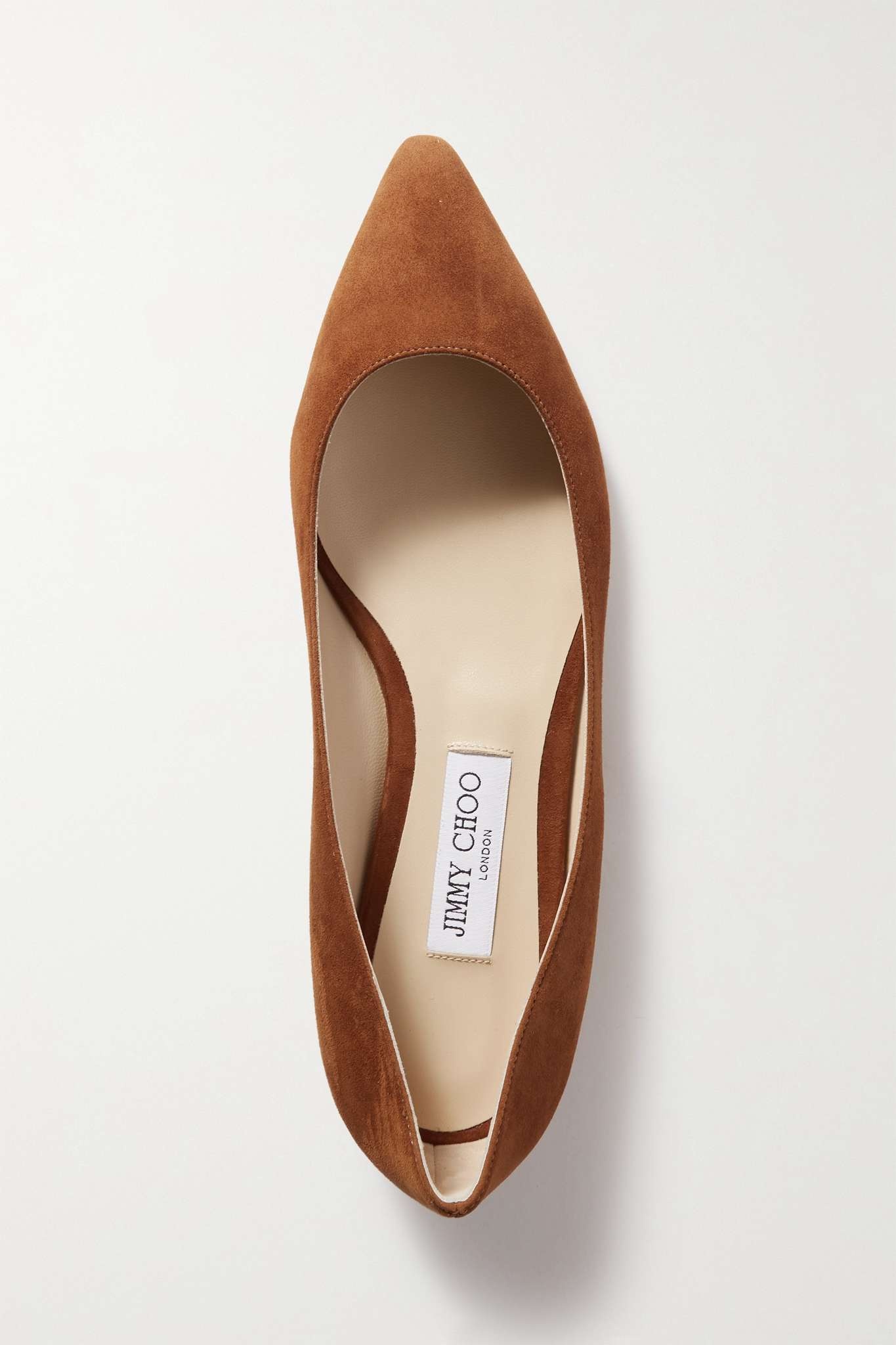 Romy suede point-toe flats - 5