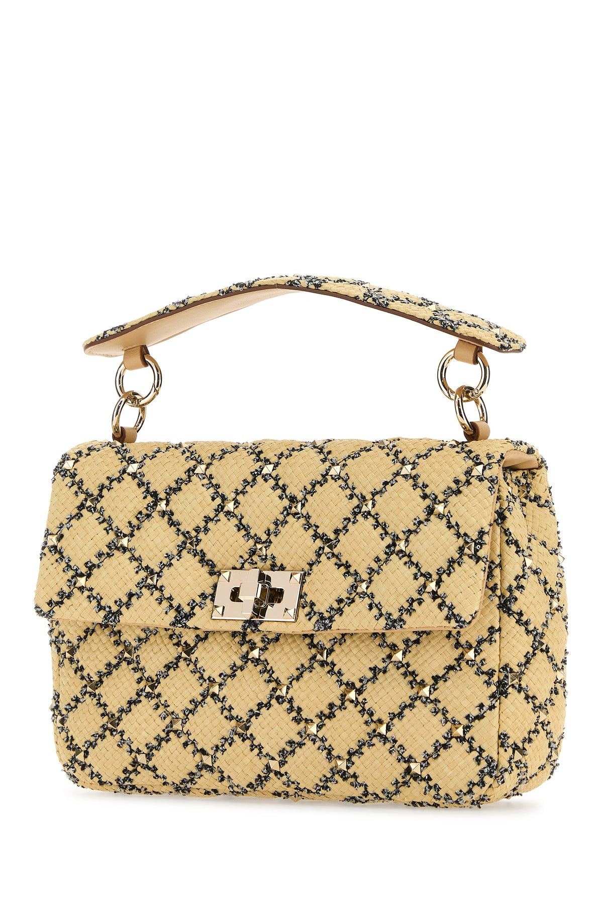 Raffia Rockstud handbag - 2