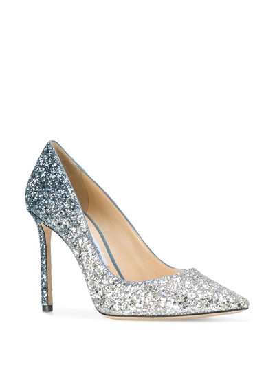 JIMMY CHOO Romy 100 stiletto pumps outlook