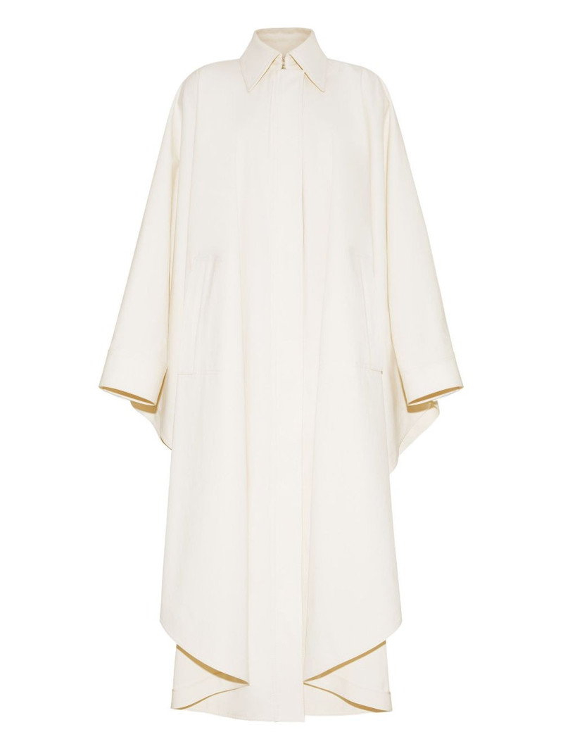 cotton-twill poncho 1