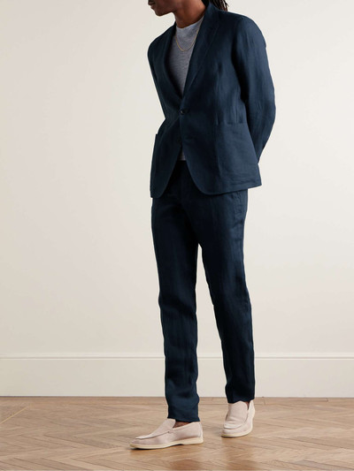 ZEGNA Slim-Fit Oasi Lino Twill Suit Jacket outlook