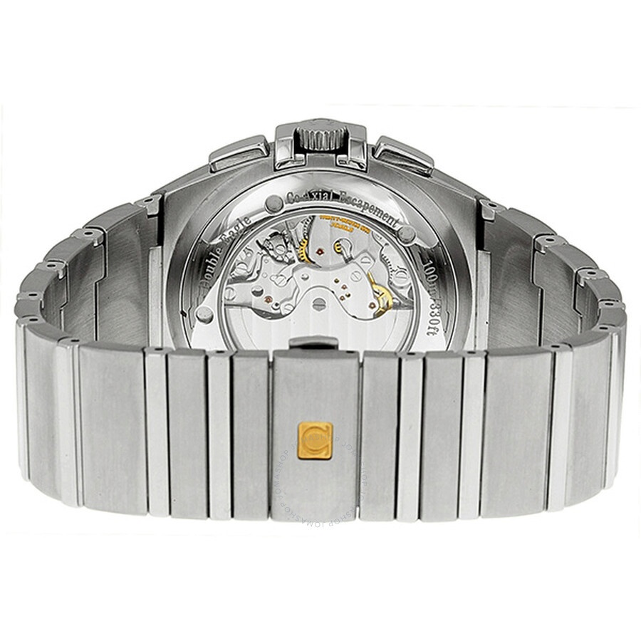 Pre-owned Omega Constellation Chronograph White Dial Men's Watch 15142000 - 3