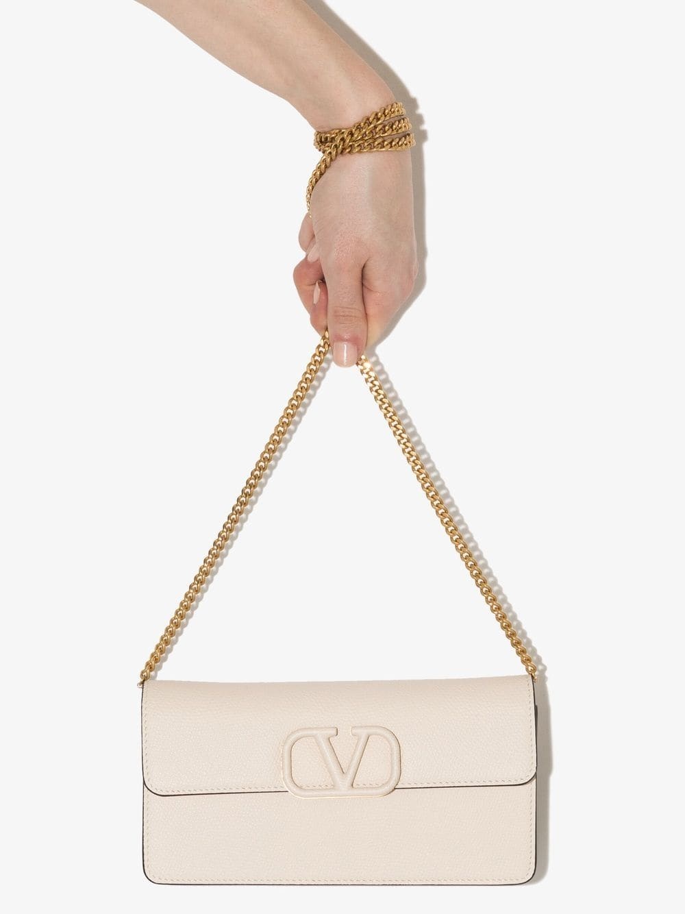 mini VLogo crossbody bag - 4