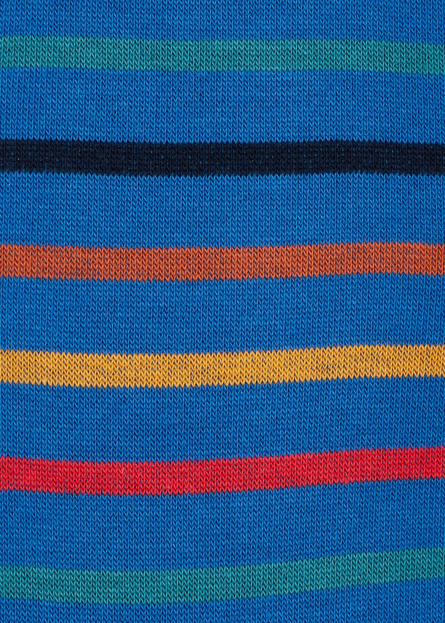 Blue Mismatched 'Artist Stripe & Dot' Socks - 4