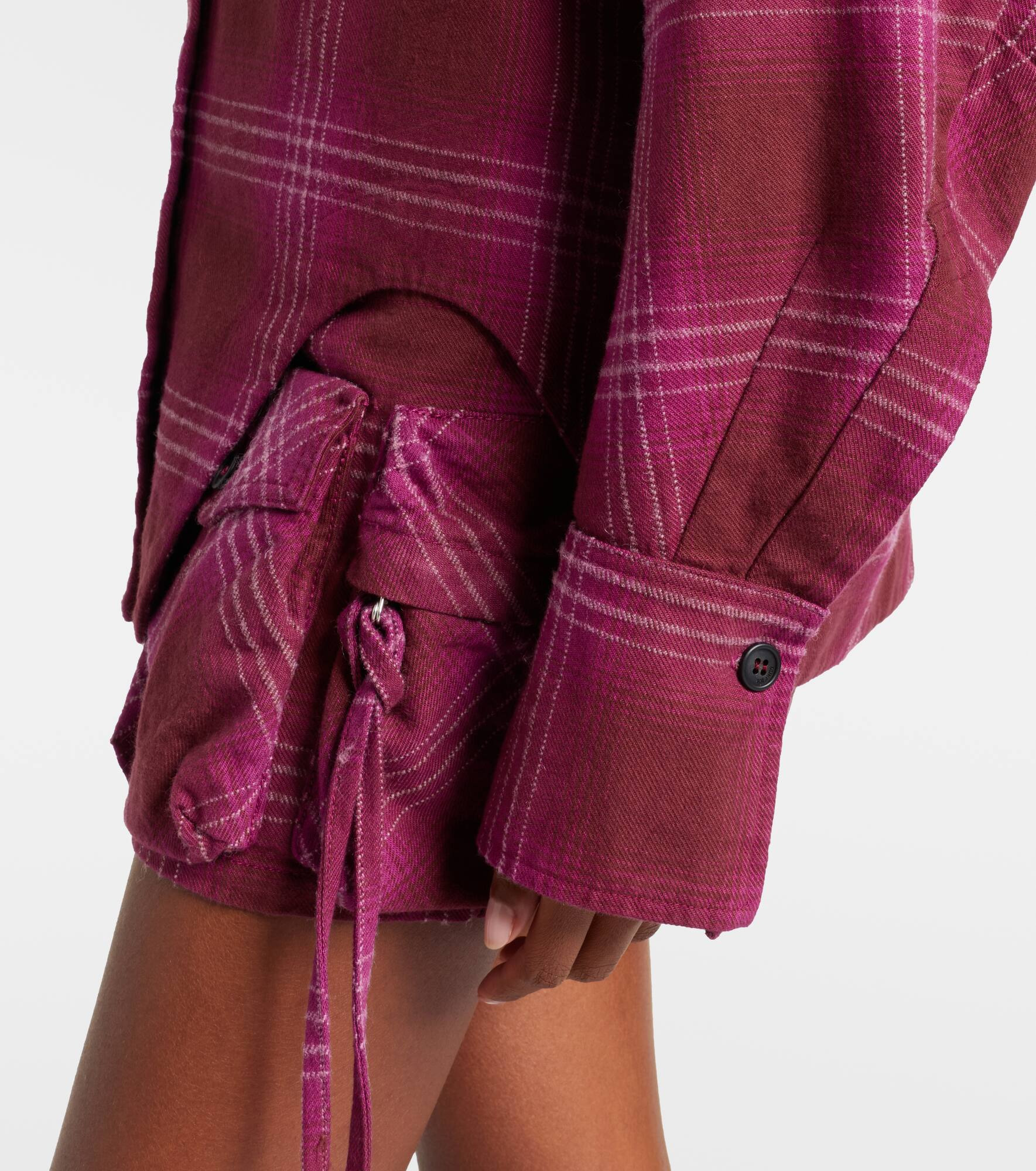 Eliza plaid cotton shirt - 5