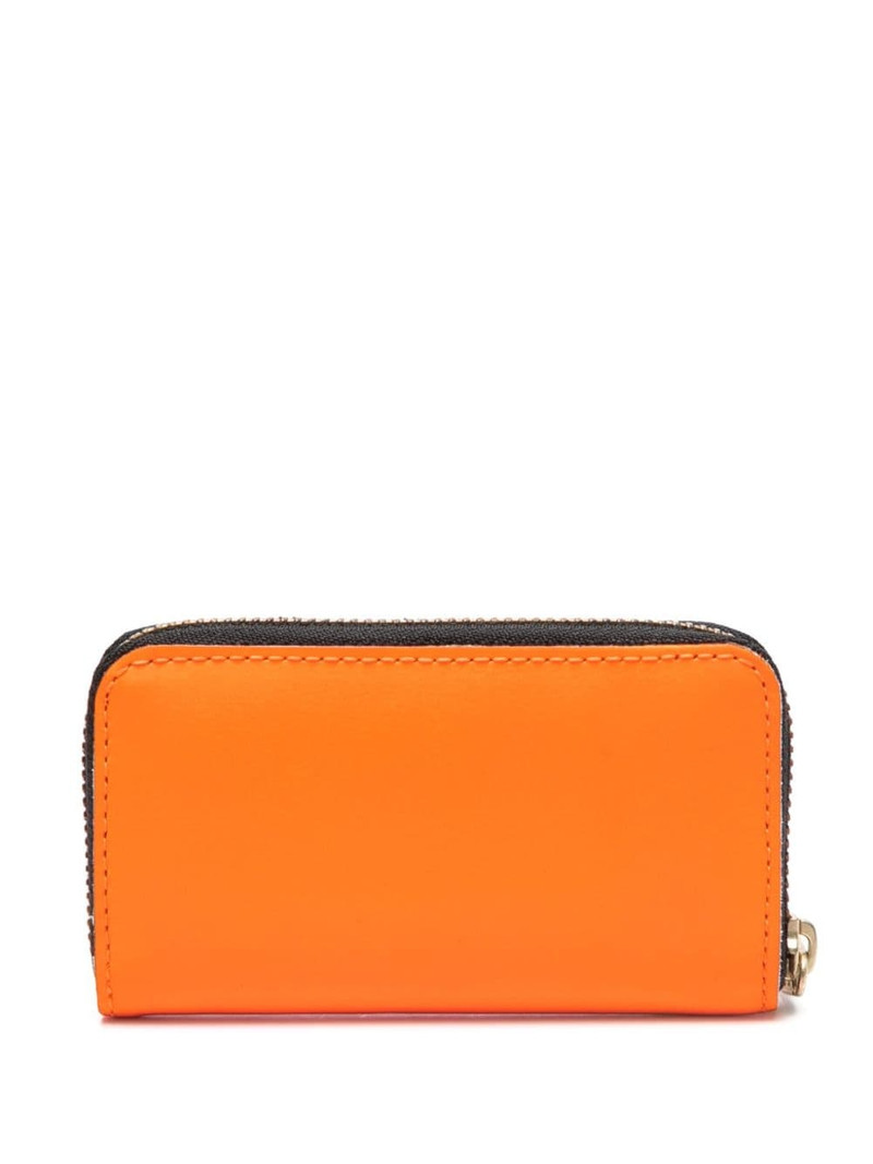 Comme Des Garçons Super Fluo leather wallet outlook