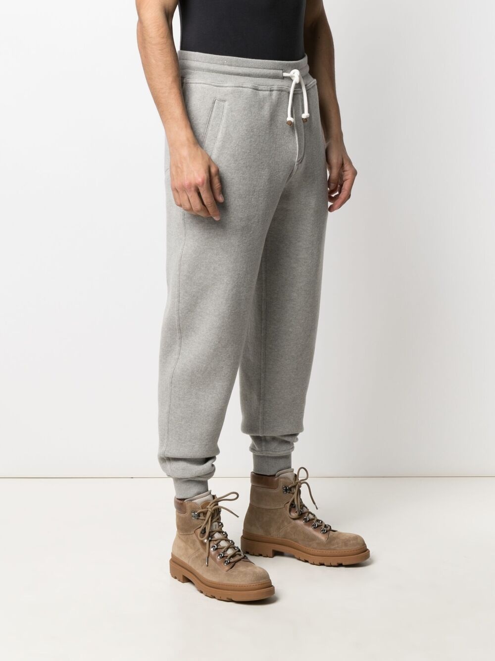 drawstring track pants - 3