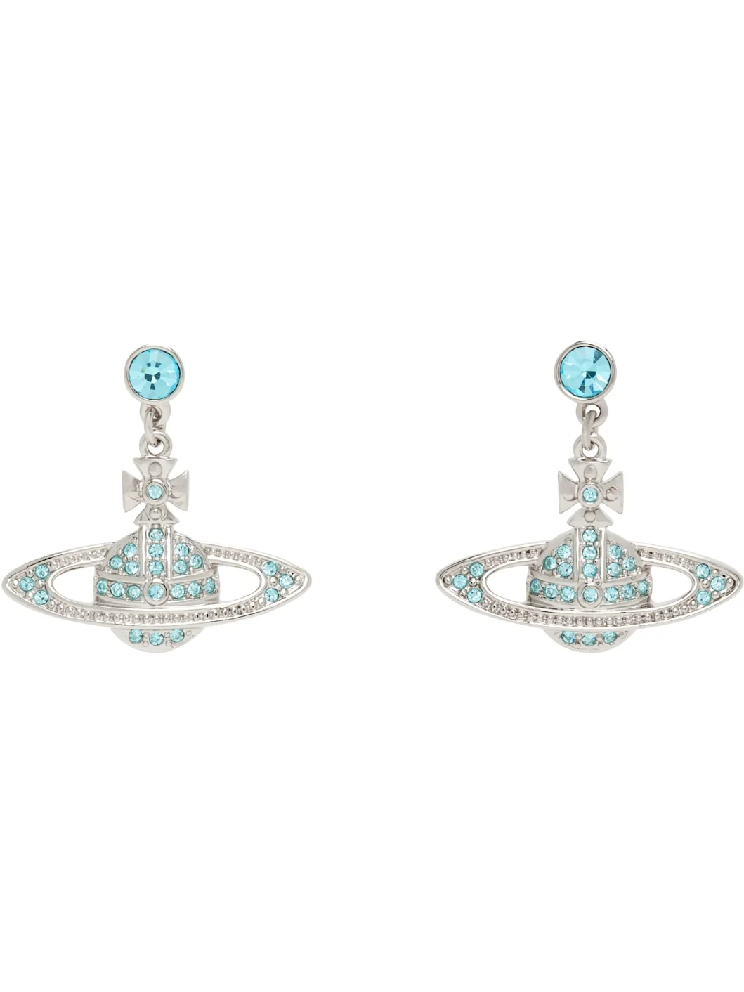 Mini Bas Relief Drop Earrings - 1