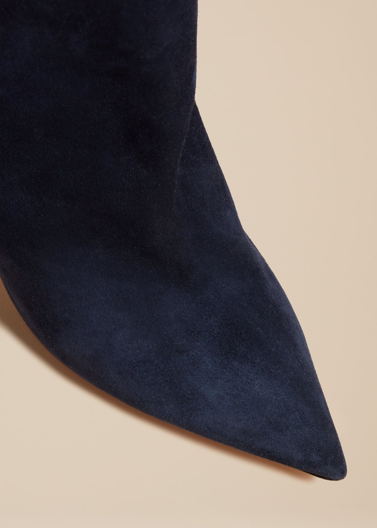 The River Knee-High Boot in Midnight Suede - 4