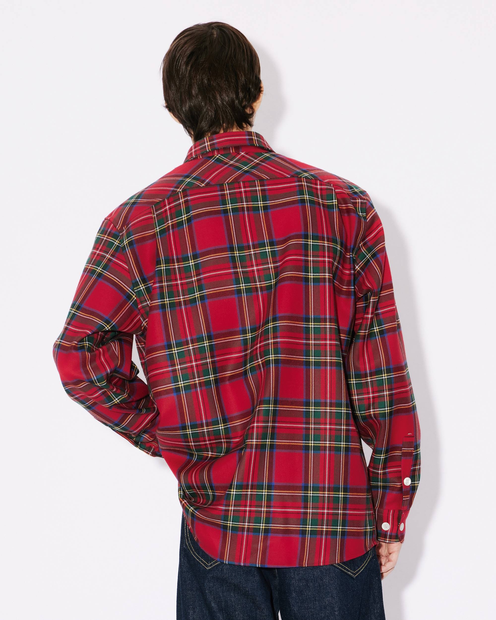 Checked military jacket - 4