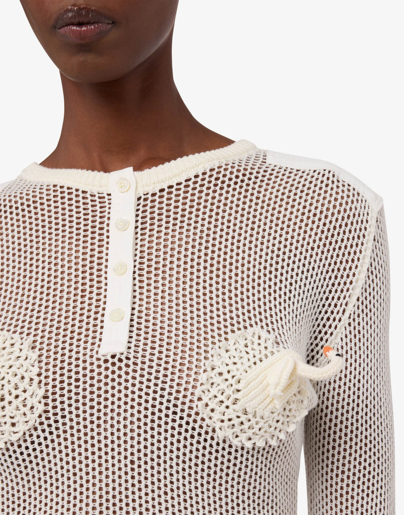 Moschino PURE COTTON MESH KNIT outlook