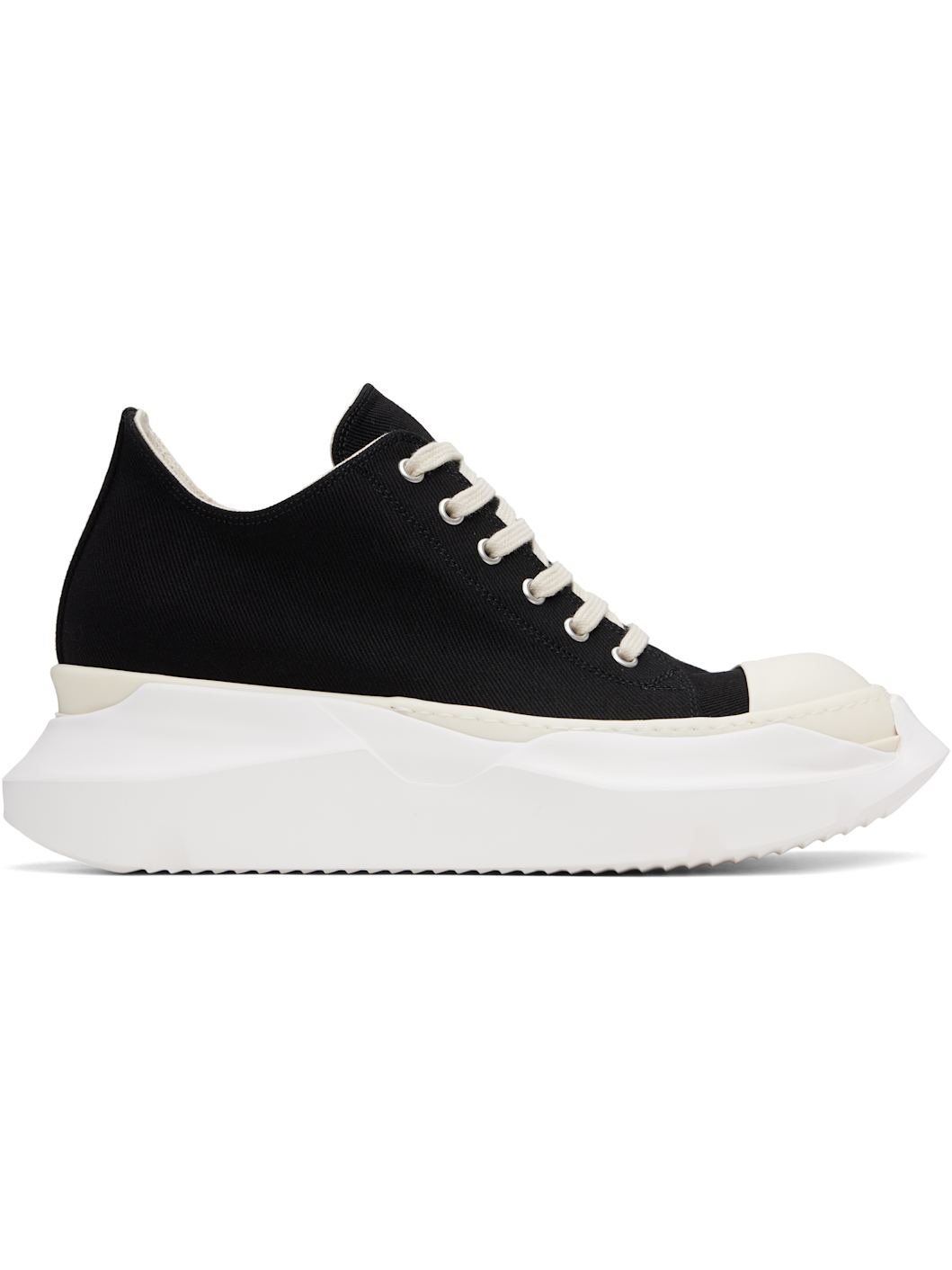 Black Hollywood Abstract Low Sneaks Sneakers - 1