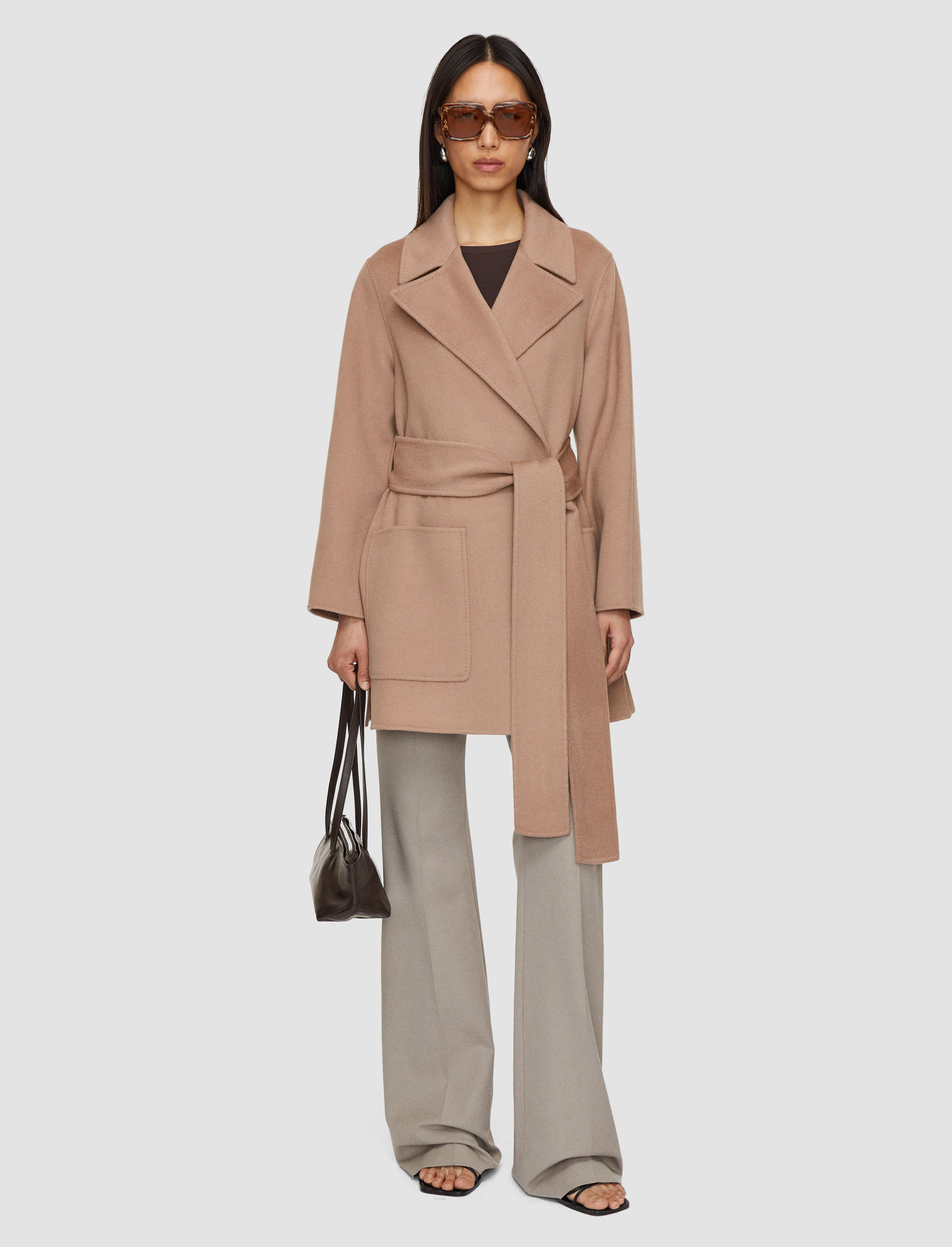 Clemence Double Face Cashmere Coat - 2