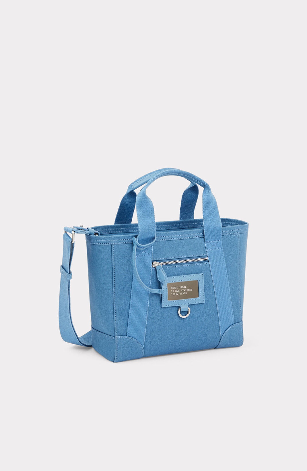 KENZO Paris small tote bag with crossbody strap - 2