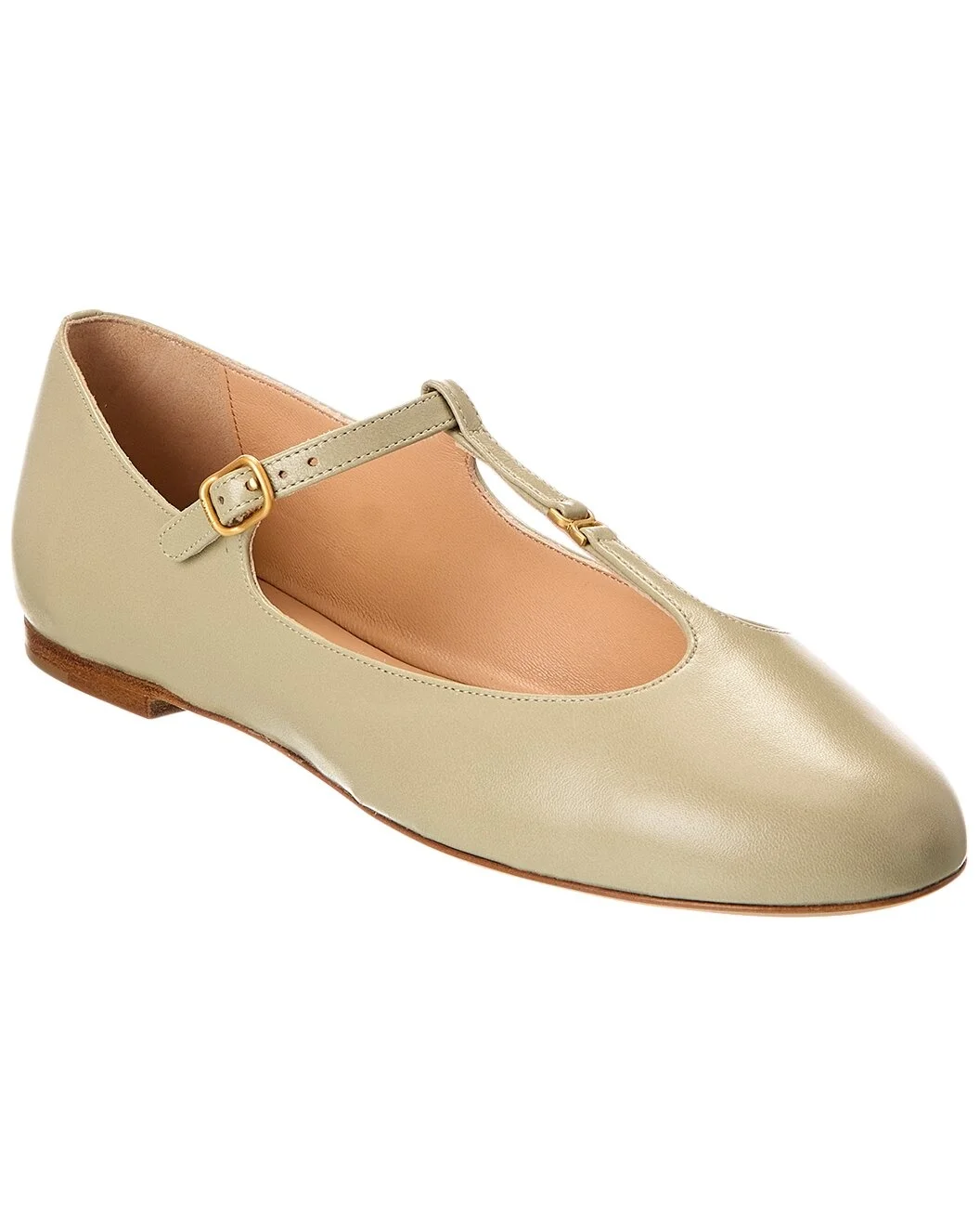 Chloé Marcie Leather Ballerina Flat - 1