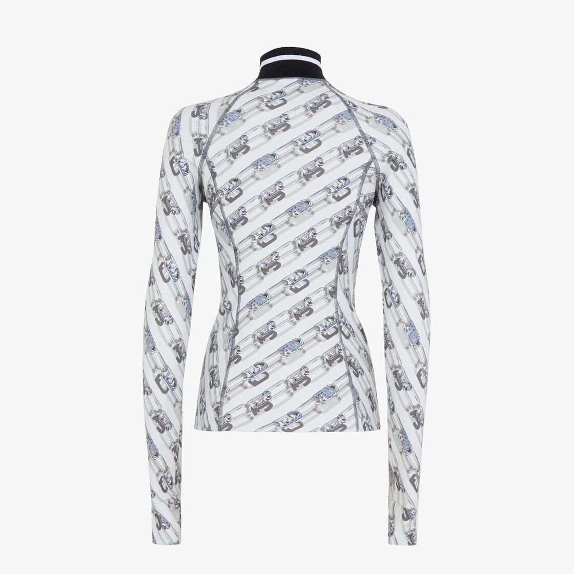 Multicolor tech fabric sweater - 2
