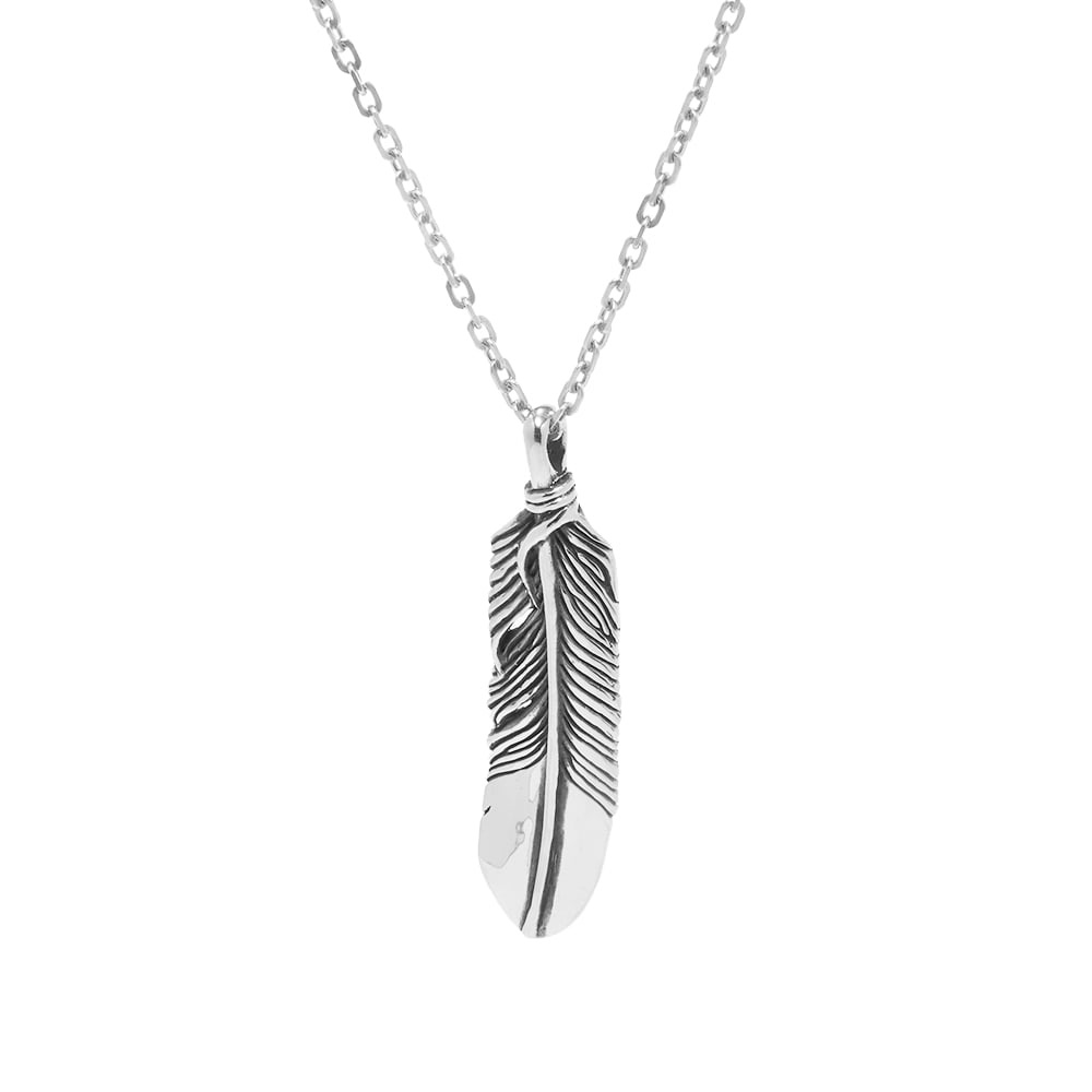 Ambush Feather Charm Necklace - 2