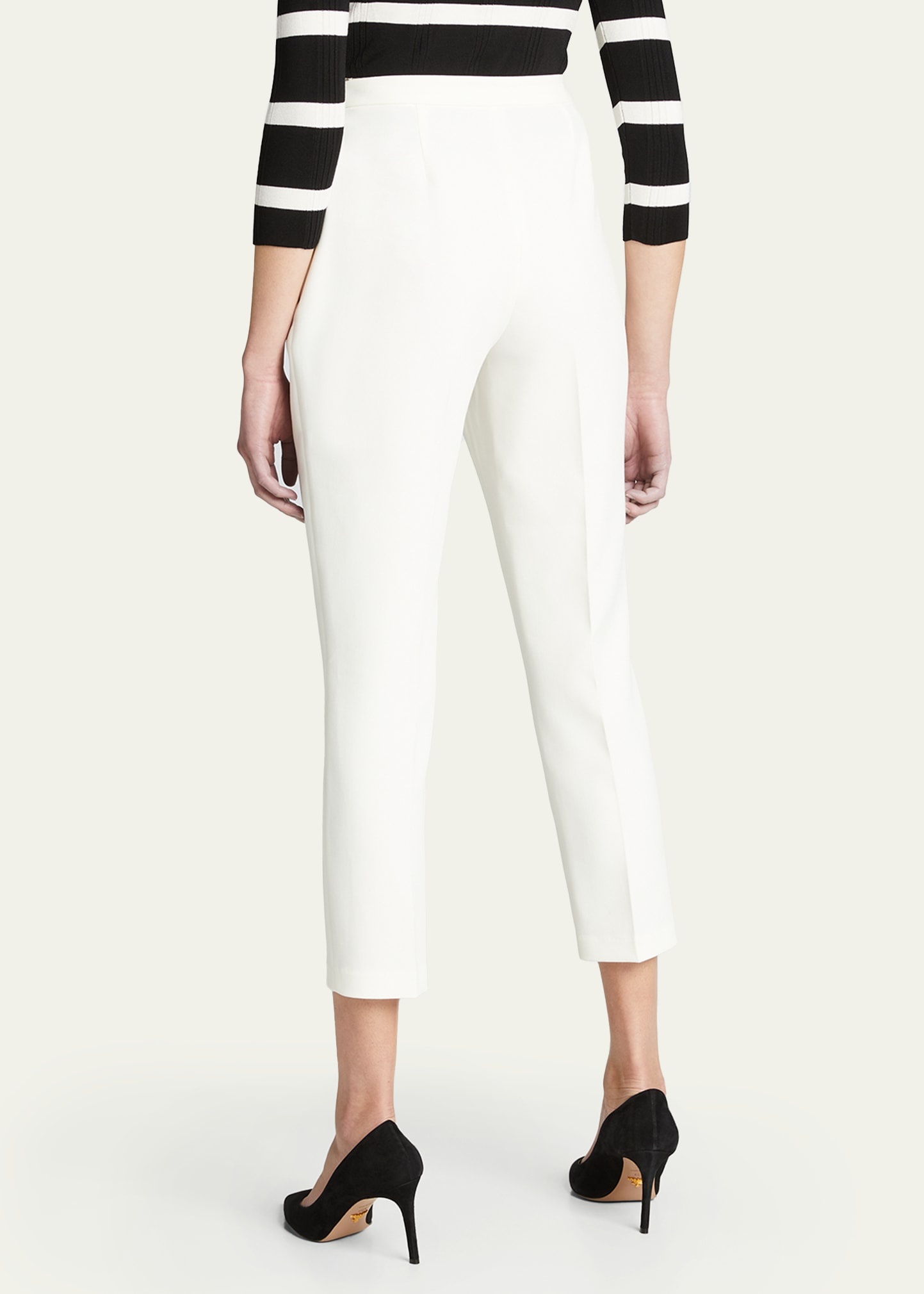 Sawyer High-Rise Cropped Trousers - 3