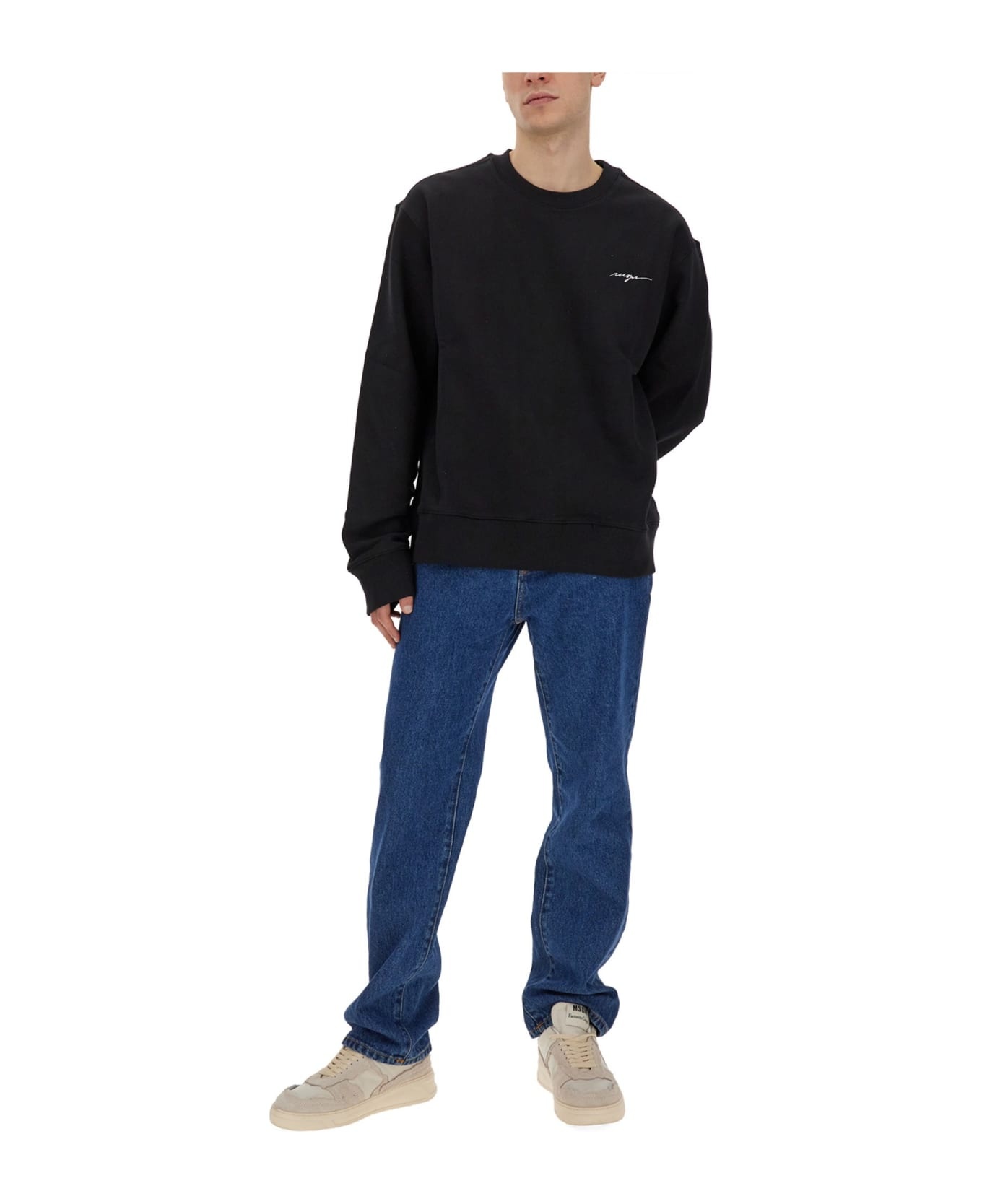 Sweatshirt With Embroidered Logo - 4