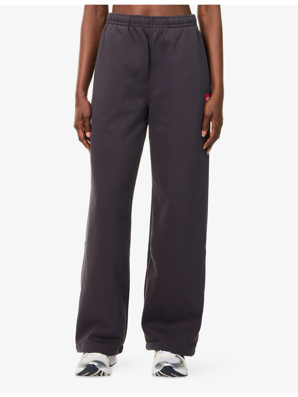 Redbox Wide-Leg Cotton-Jersey Jogging Bottoms - 3