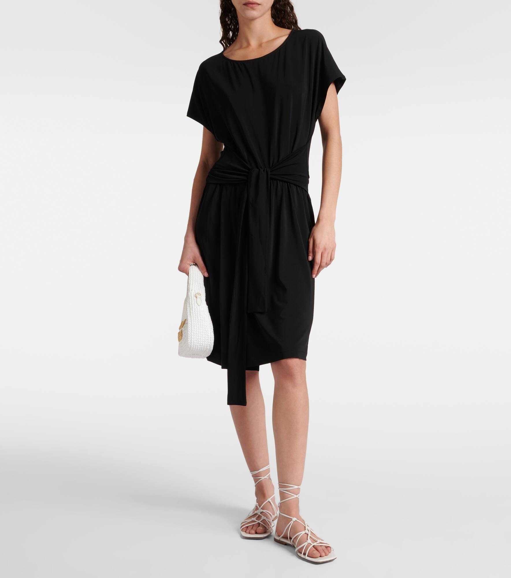 MAX MARA ワンピース Belted jersey midi dress 911488 MAX MARA ワンピース Belted jersey midi dress 911488 (Max