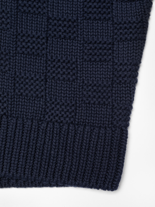 Karla Knitted Cardigan Blueberry - 4