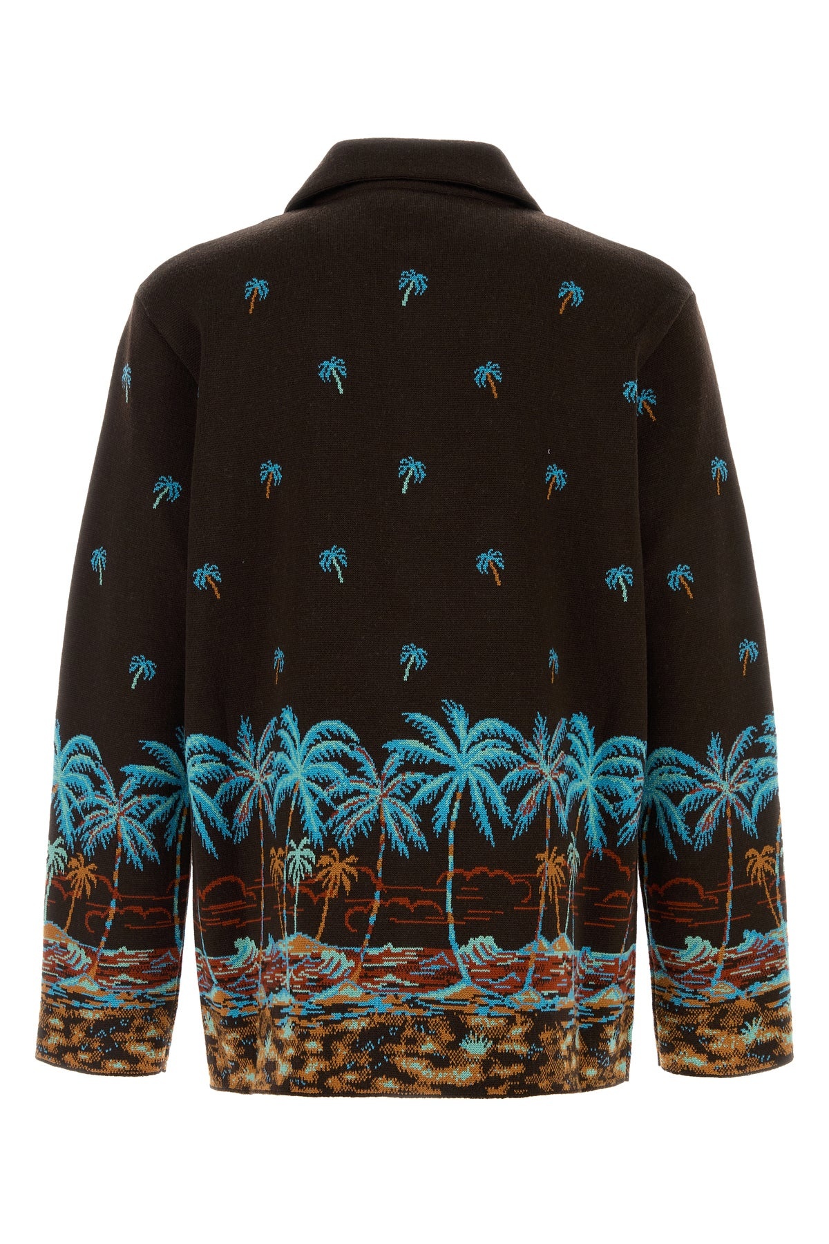 Embroidered wool cardigan - 2