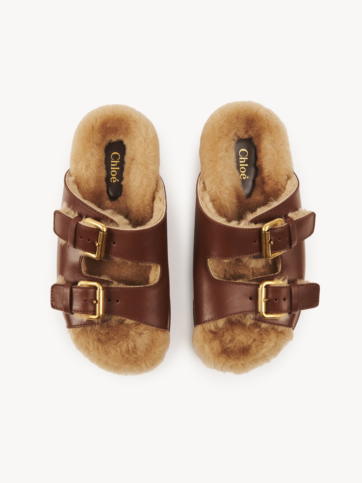 Chloe ニルスリンクハックミュル CHC24W06TPC 001 Chloé NIL SLIDE | REVERSIBLE