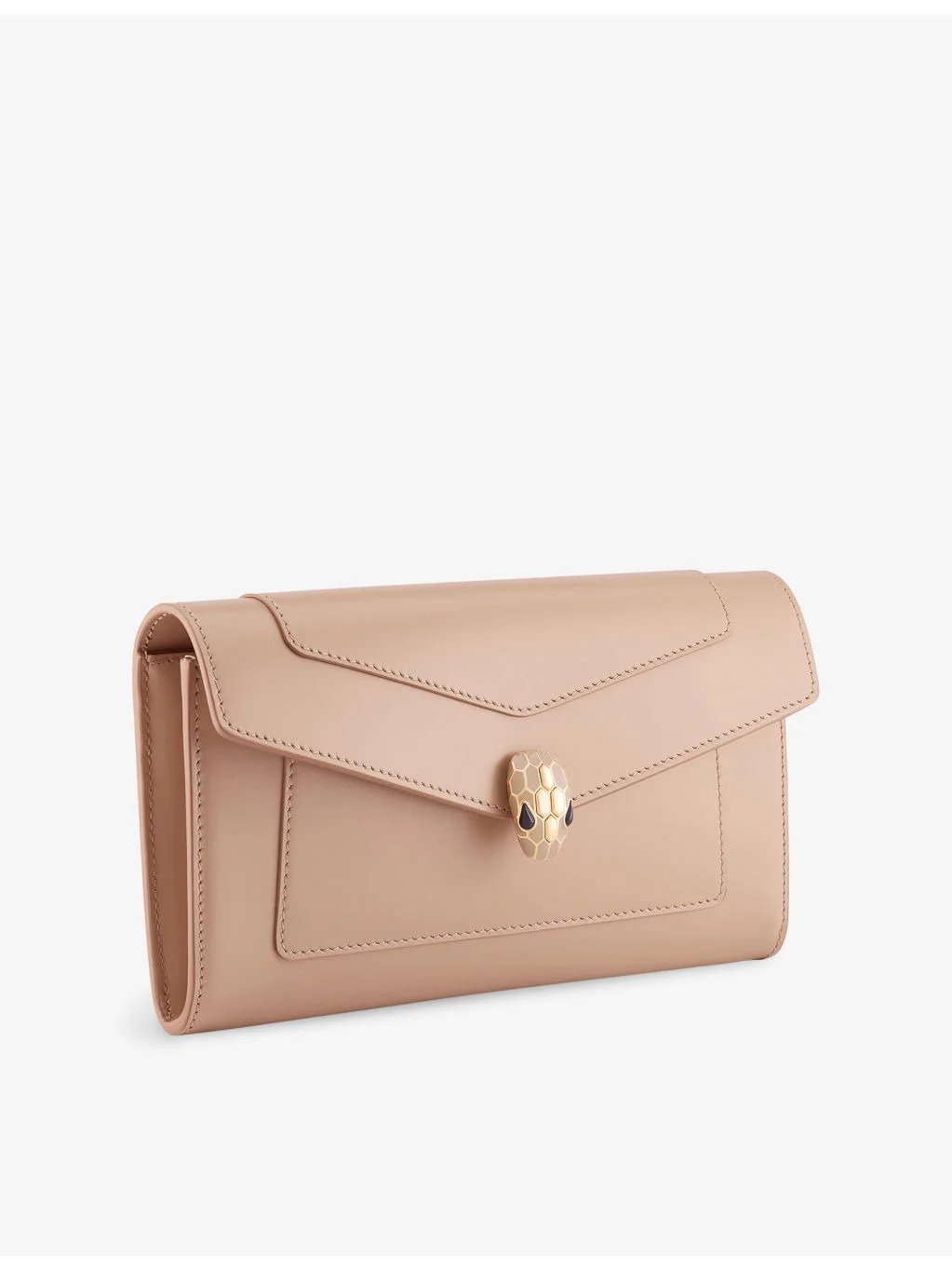 Serpenti Forever Leather Long Wallet - 1