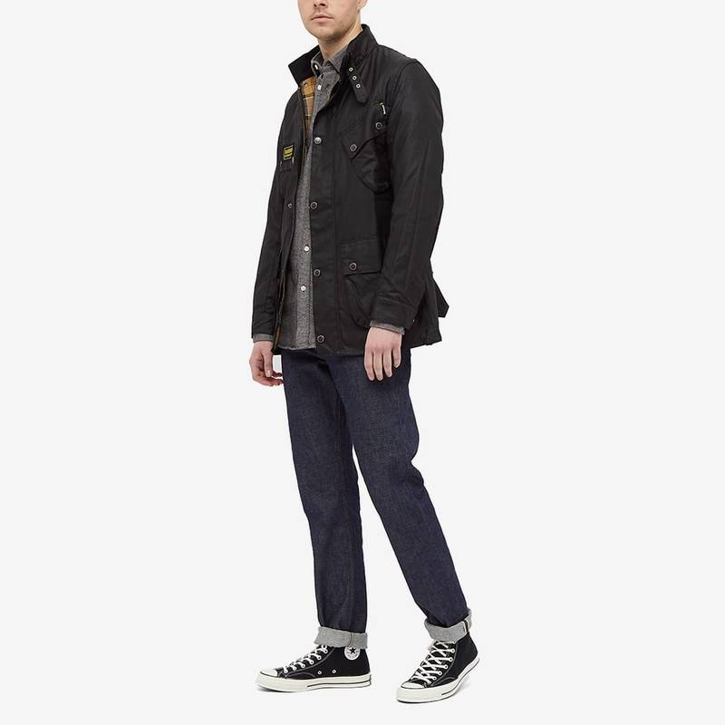 Barbour International Slim International Wax Jacket 9