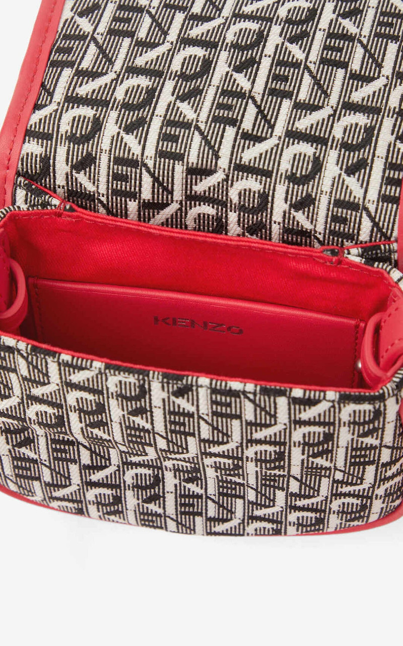 Mini Courier jacquard messenger bag 4