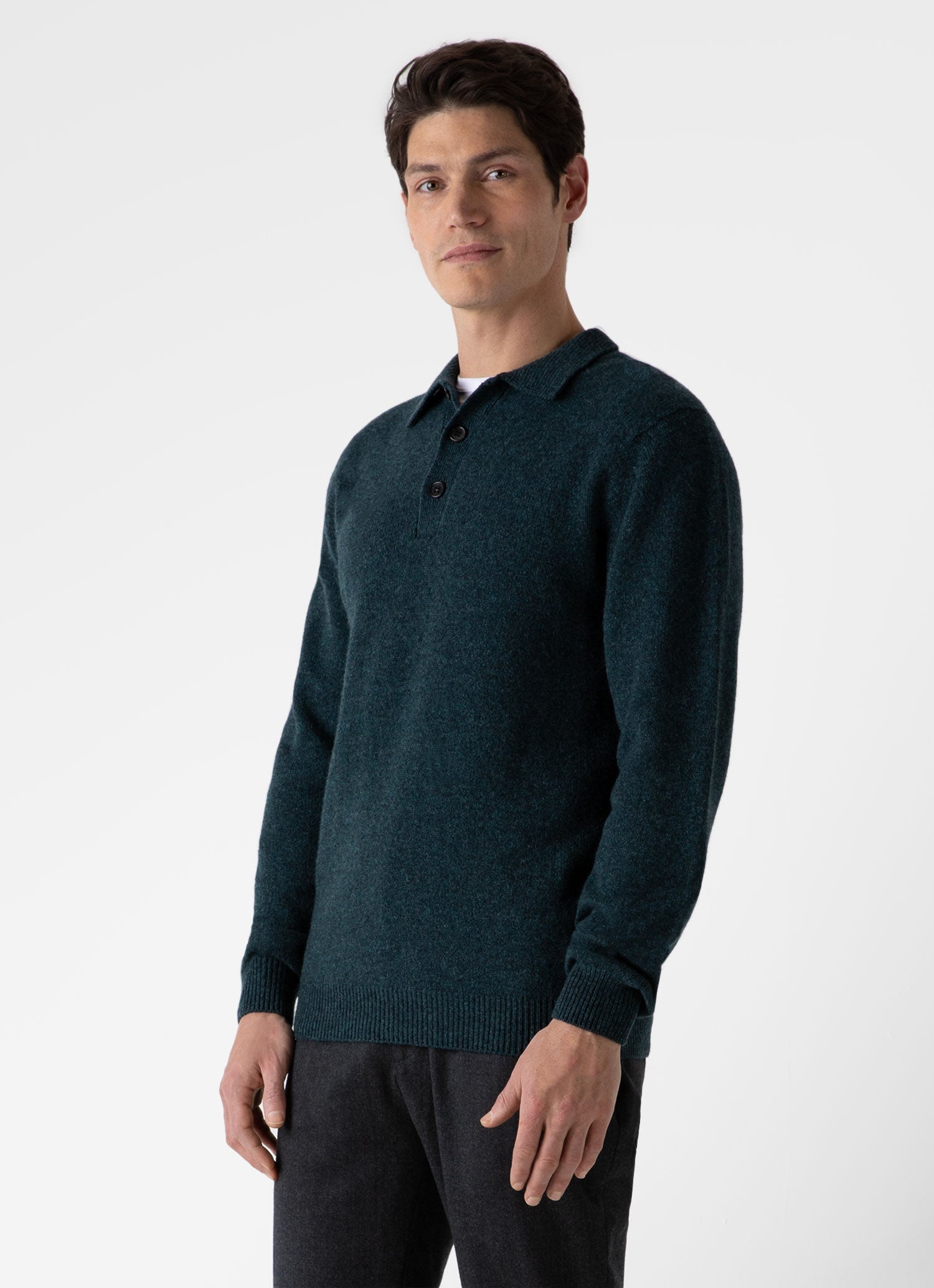 Lambswool Polo Shirt - 2